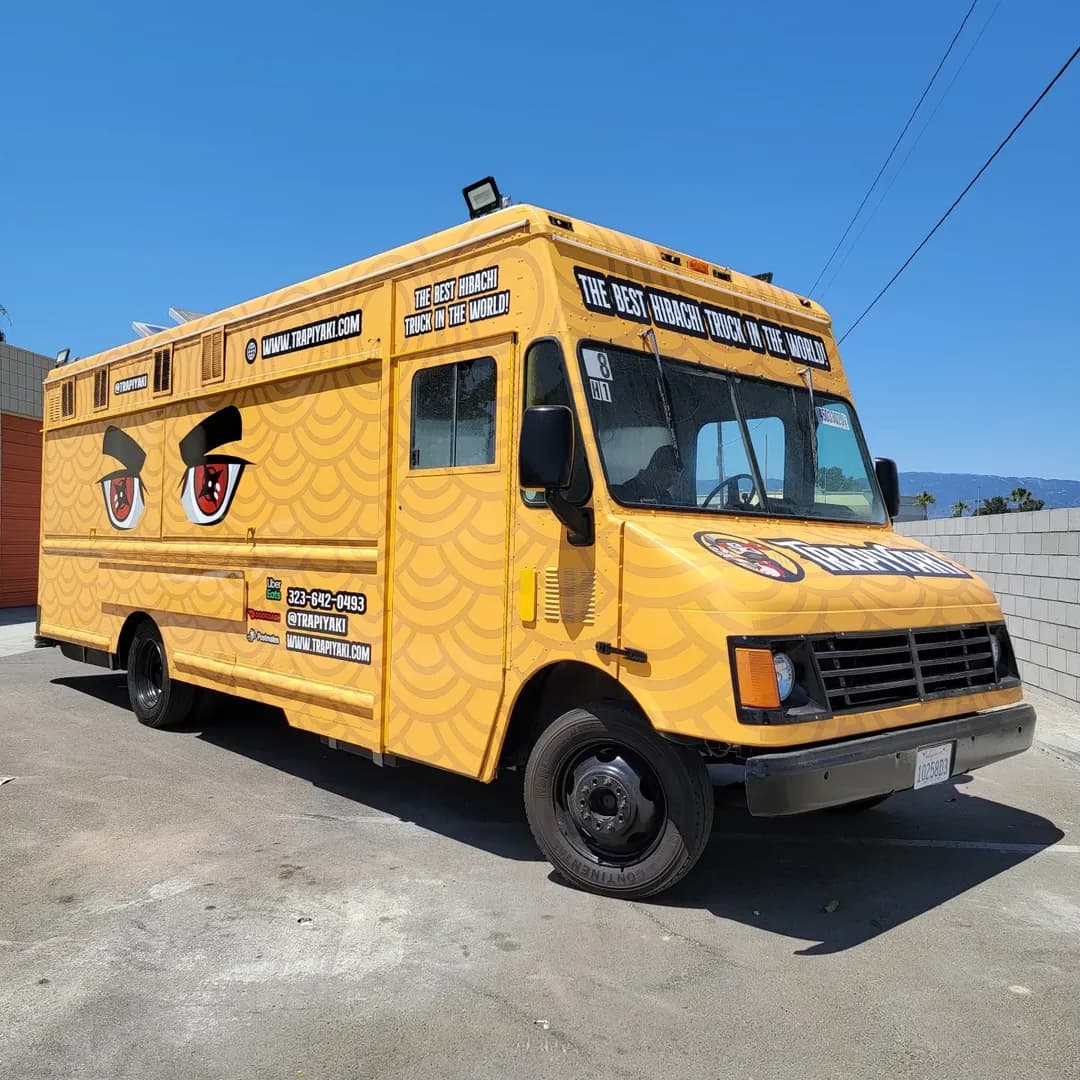 Same step van after a full color Stikinz brand wrap